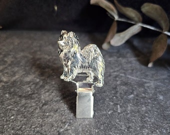 SAMOYED NUMBER HOLDER Brooch Or Dog Show Ring Clip, Exhibitor Ring Clip For Samoyed – Pet Memorial Jewelry – Gift Wrapping Available
