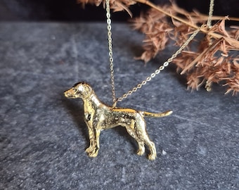 DALMATIAN Dog PENDANTS NECKLACE Gift For Pet Lovers – Unique Gold Or Silver Plated Pendant Necklace Available With Gift Wrapping