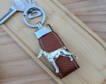 DOBERMAN DOG KEYCHAIN - Unique Pewter Dog Breed Keyring - Perfect Gift For Dog Lovers - Unique Pet Accessory – Gift Wrapping Available