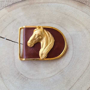 Spanish horse Motif on Buckle, Belt buckle