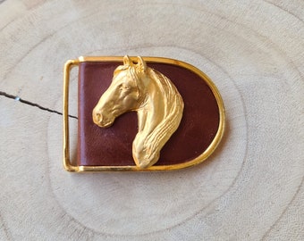 Spanish horse Motif on Buckle, Belt buckle