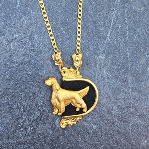 English Setter necklace, Setter dog, Dog jewelry, English setter pendant, dog necklace, custom jewerly necklace