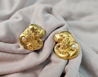 Clumber Spaniel Earrings, women earrings, dog lovers gift