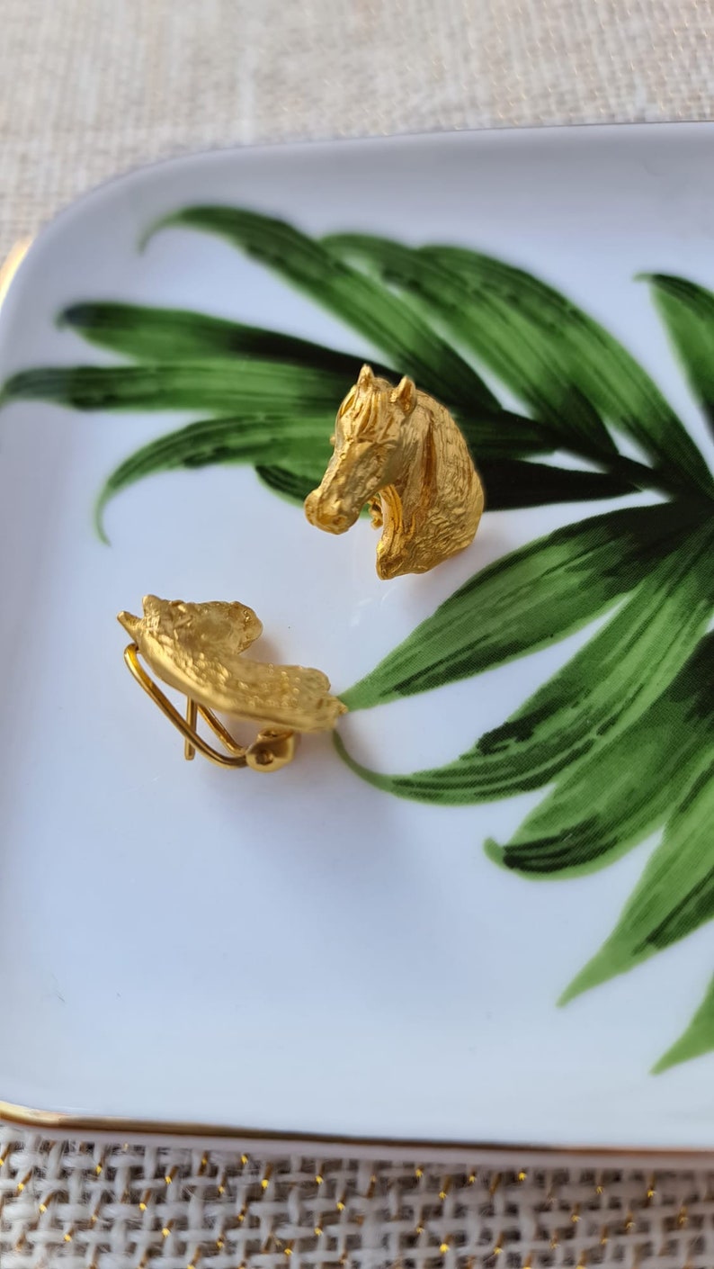 women earrings horse earrings equestrian lovers gift Earrings Spanish horse earrings