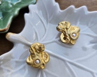 Golden Retriever Earrings, women earrings, dog lovers gift