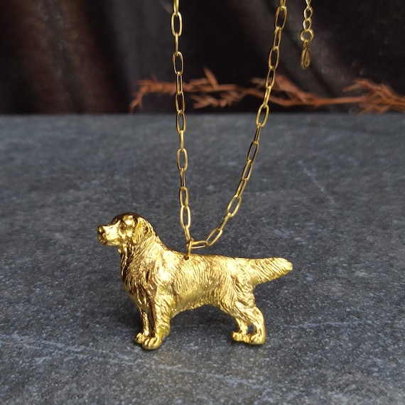 Gold dog jewelry sale