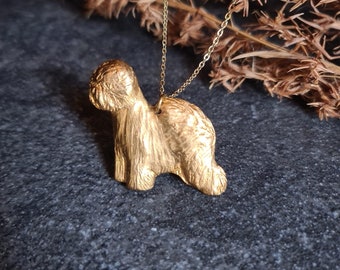 Old English Sheepdog necklace, Bobtail art, Dog jewelry, Old English Sheepdog pendant, dog necklace, custom jewerly necklace, bobtail custom
