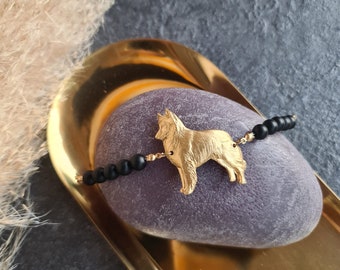 Belgian shepherd Bracelet, Dog bracelet for women, Dog Bracelet