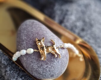 Chihuahua Bracelet, Chihuahua art dog, Dog bracelet for women, Chihuahua smooth charm
