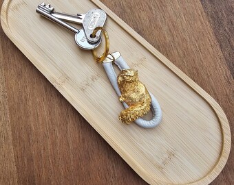 Persian Keychain, Persian Cat, Handmade Persian, Cat lovers keychains, Cat art design