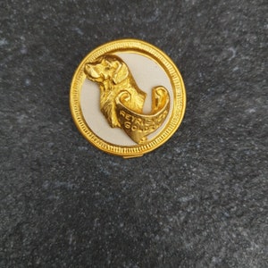 Golden Retriever number holder, brooch or dog show ring clip, show clip Golden Retriever, Exhibitor ring number clips image 10