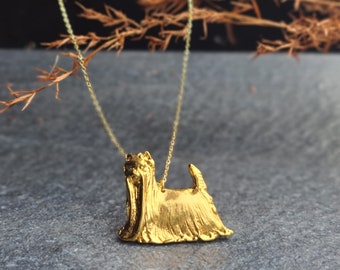 Yorkshire necklace, Pendant yorkshire terrier, Dog jewelry, yorkshire dog, dog necklace, custom jewerly necklace