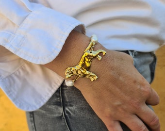 Labrador retriever Bracelet, Labrador retriever, Dog bracelet for women, Labrador art, charm
