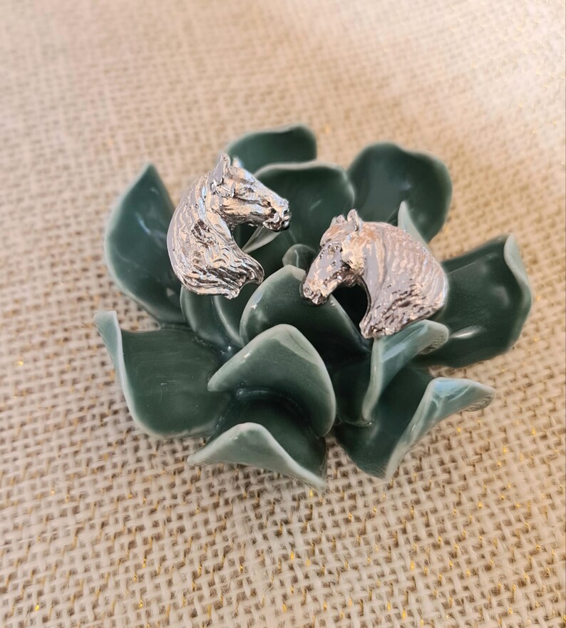 women earrings horse earrings equestrian lovers gift Earrings Spanish horse earrings