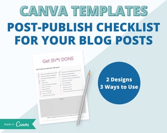 Post-Publish Checklist for Your Blog Posts