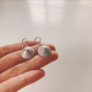 SILVER Vietnamese Jewelry hat earring charm  hmong jewelry boho silver/Vietnamese conical leaf hat pendant /gift for her