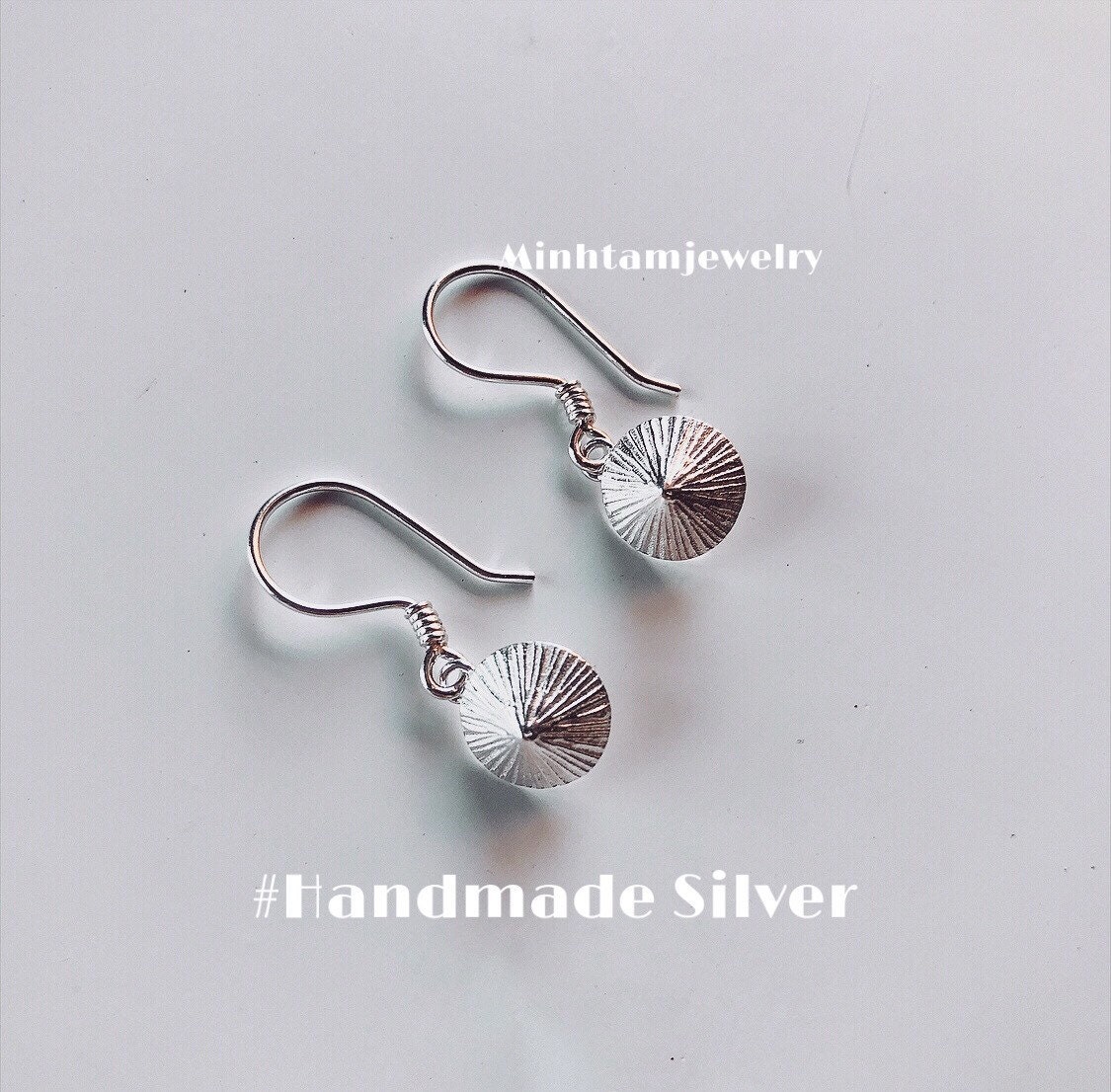 SILVER Vietnamese Jewelry hat earring charm gift hmong jewelry - Etsy