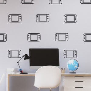 Controller Stickers - Wall Decals - Children&#39;s Bedroom Decor - Teen Room Decals - Gaming Room
