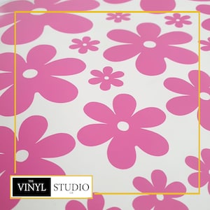 Flower Stickers Set - Flower Decals - Flower Stickers - Bike Stickers - Scooter Stickers - Car Stickers - Car Decals - Bumper Stickers