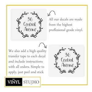 Adesivi personalizzati per bidoni della spazzatura / Vari colori / Varie dimensioni / Facili da applicare e rimuovere / Resistenti alle intemperie / Vinile di qualità professionale immagine 3