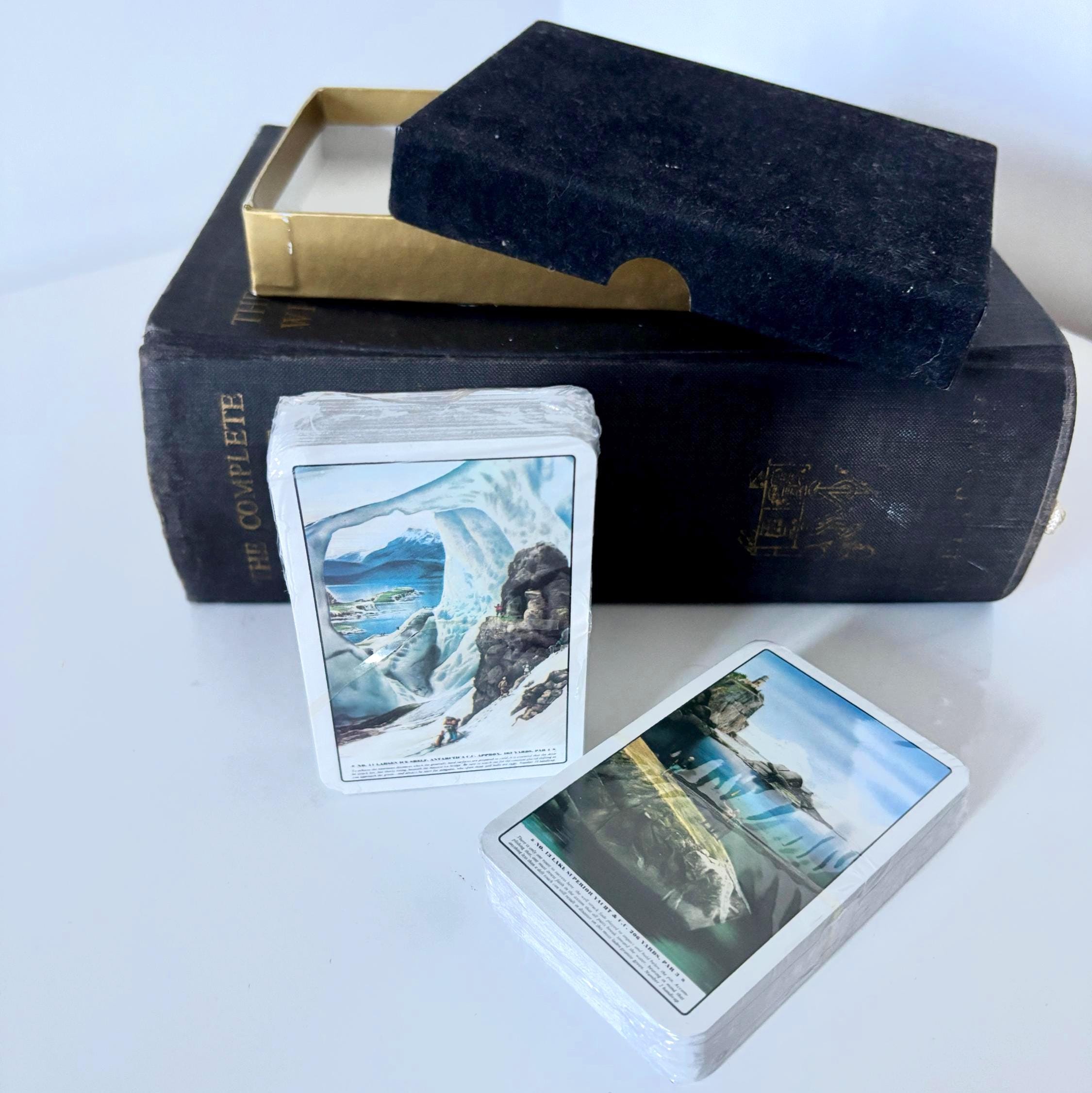 Vintage Infamous 18 Golf Playing Cards Loyal Chapman Impossible Golf Holes Collector Set