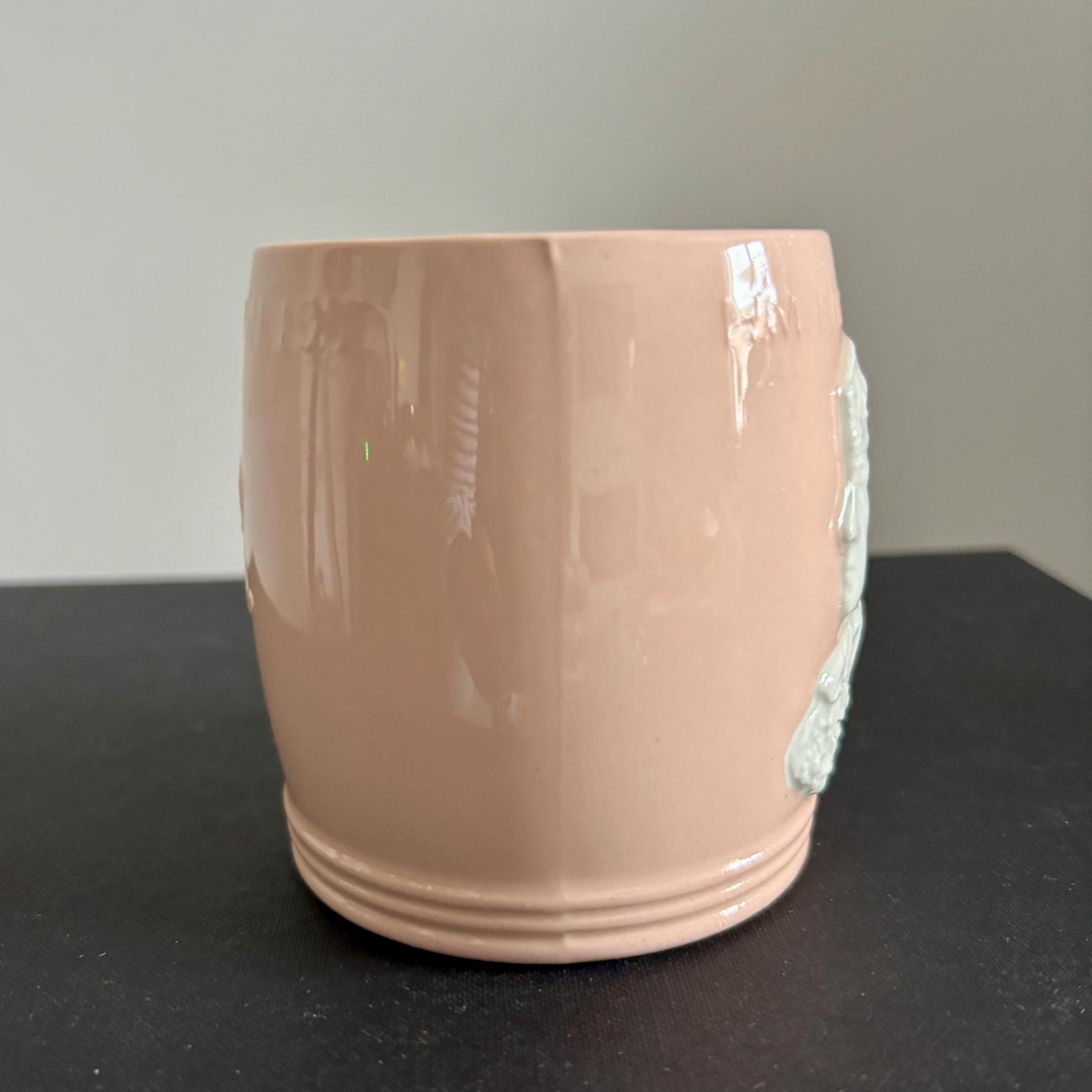 1937 King Edward VIII Coronation Mug | Johnson Bros Pink Ceramic