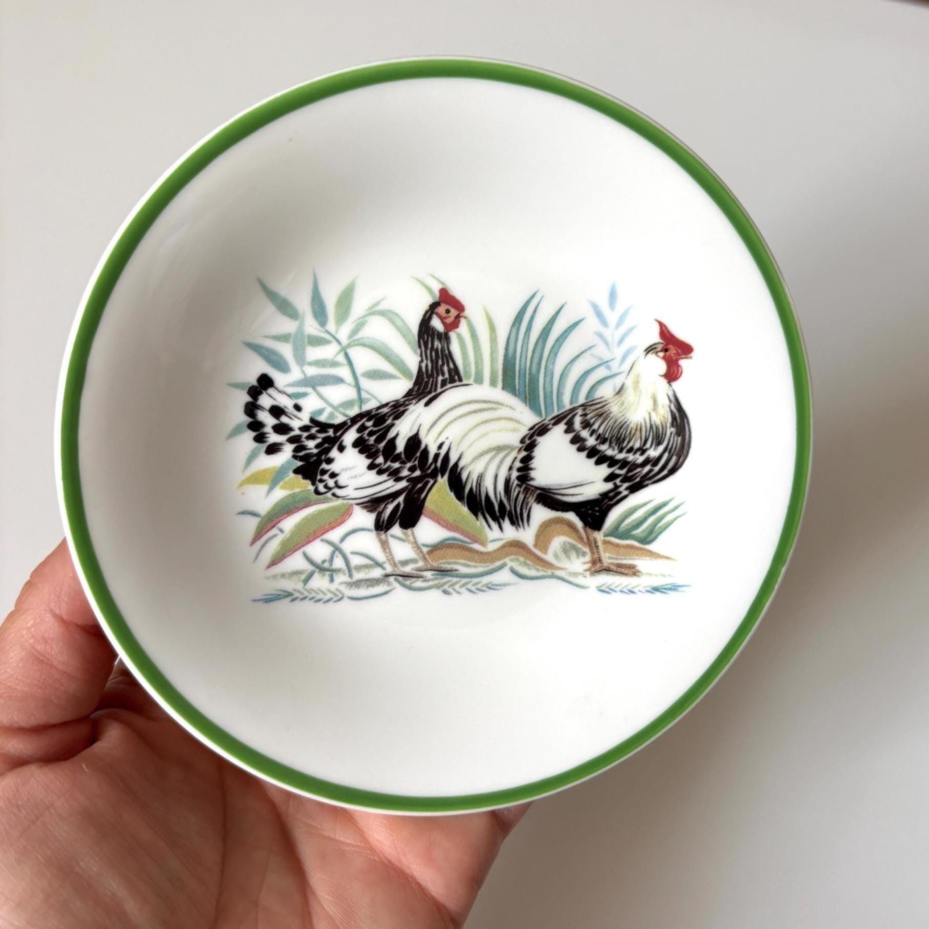 Royal Kendal Alex Williams Collection Plate | Bantam Chickens Design | Collectable