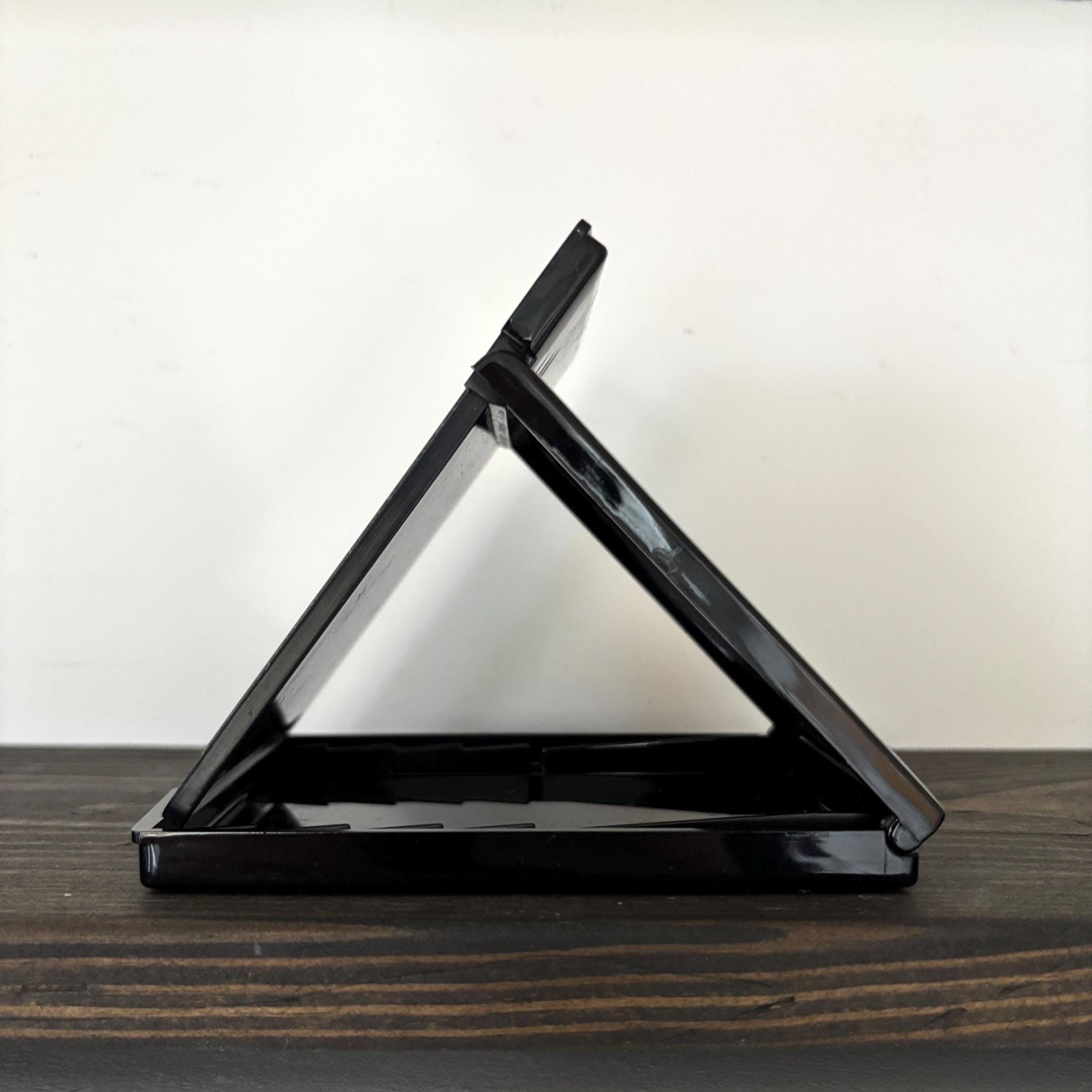 Vintage Japanese Folding Vanity Mirror | Bamboo Design | TAKE Japan Art Collection 1970s–90s | Plastic