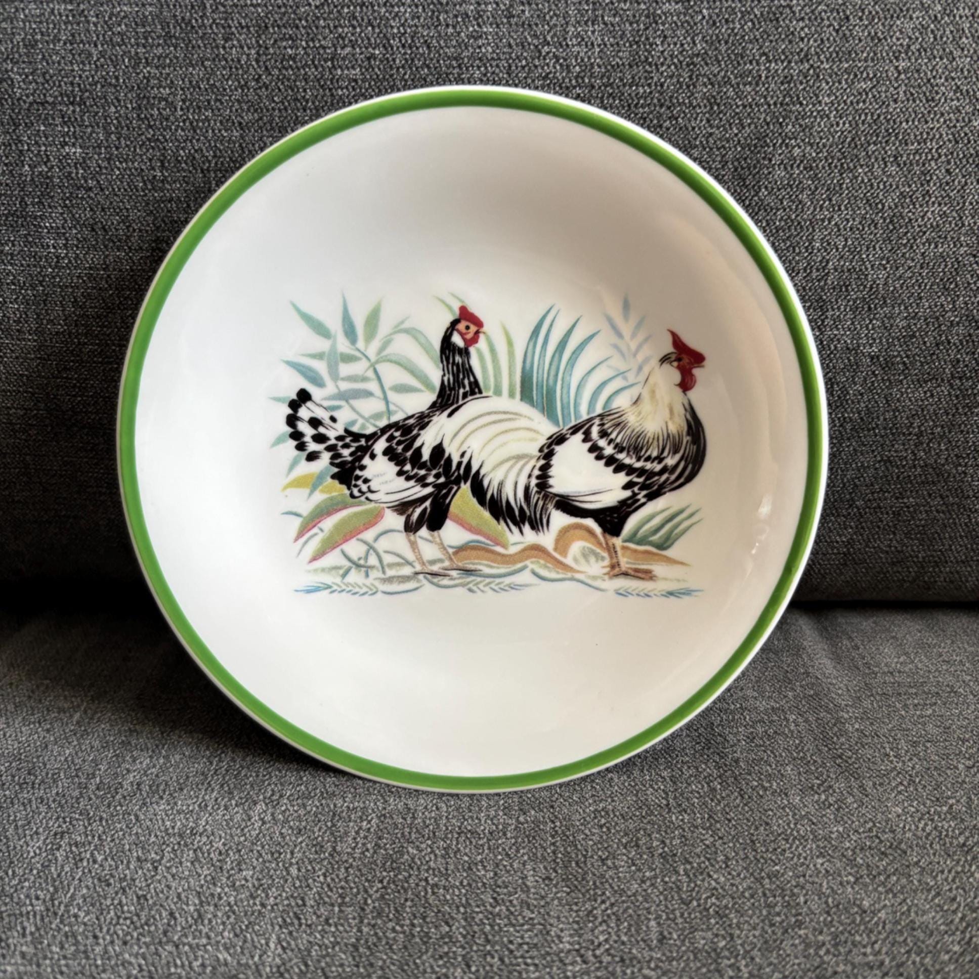 Royal Kendal Alex Williams Collection Plate | Bantam Chickens Design | Collectable