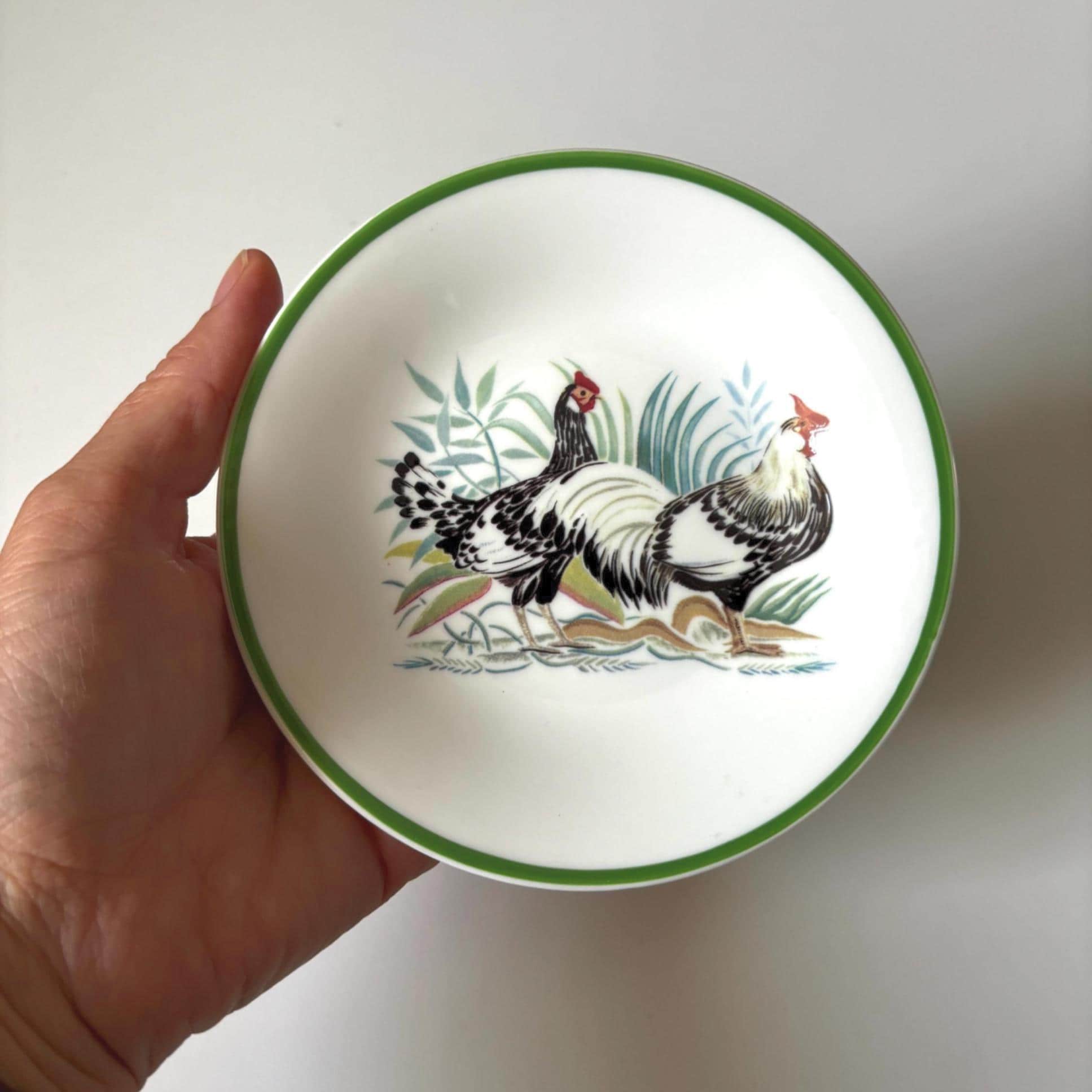 Royal Kendal Alex Williams Collection Plate | Bantam Chickens Design | Collectable