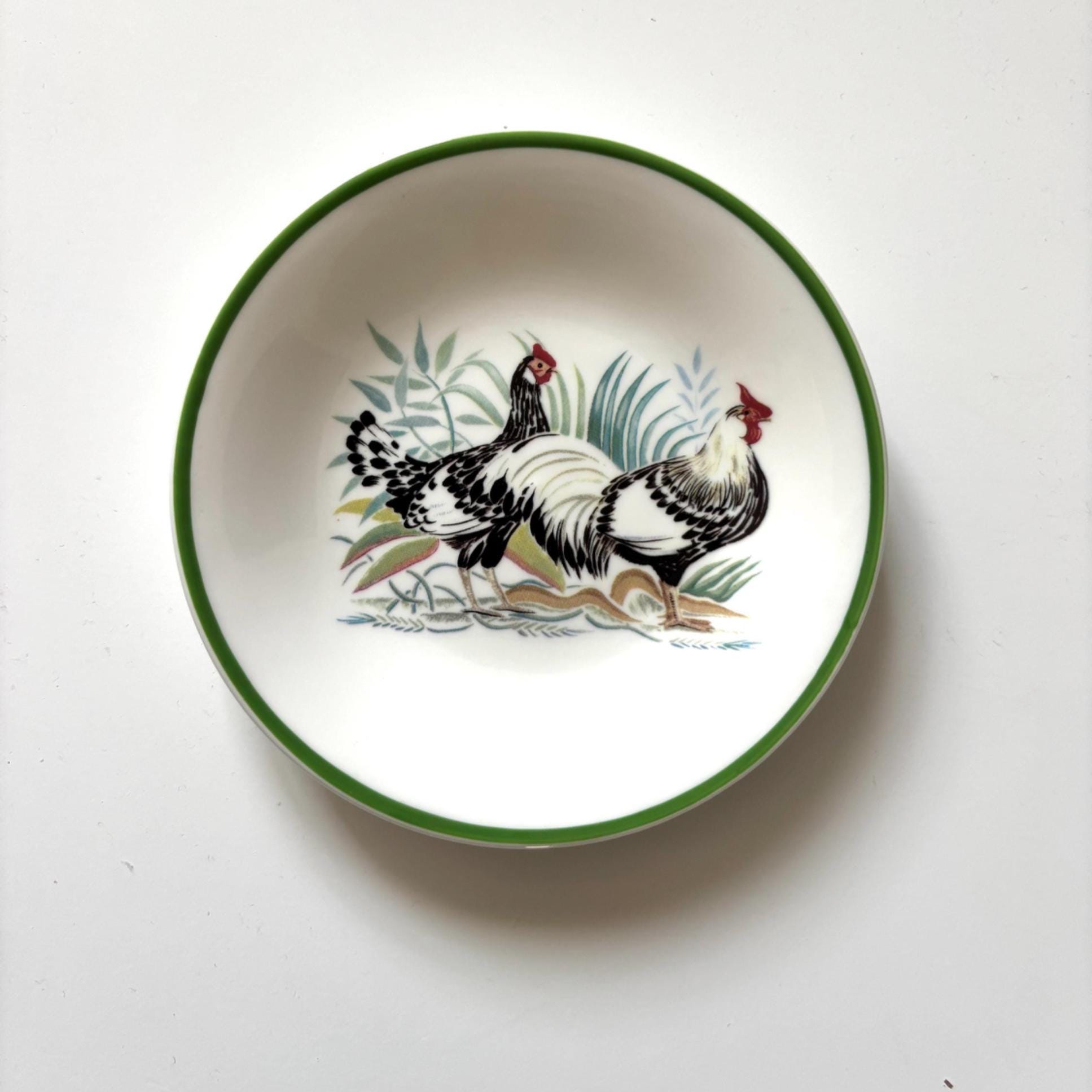 Royal Kendal Alex Williams Collection Plate | Bantam Chickens Design | Collectable