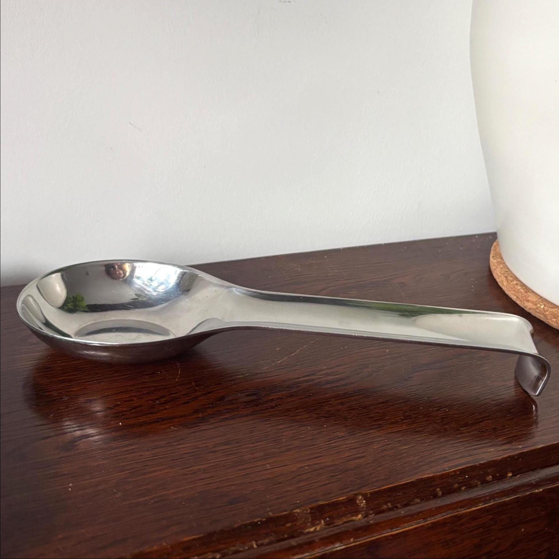 Cose Casa INOX 18/10 Stainless Steel Spoon Rest - Modern Italian Kitchenware
