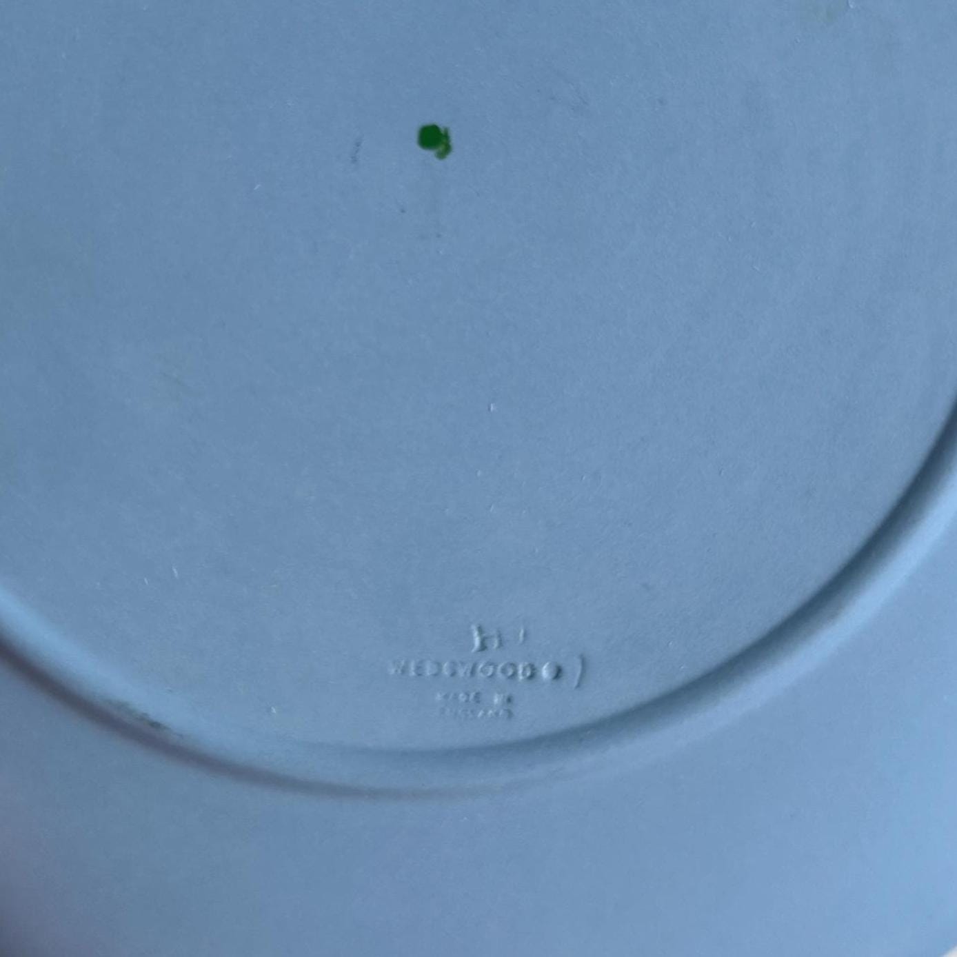 Vintage Wedgwood Christmas Plate 1981 | Blue Jasperware, Marble Arch