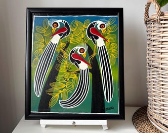 Tinga Tinga 790, by Sufiani, 3 X 3 Paintings of Various