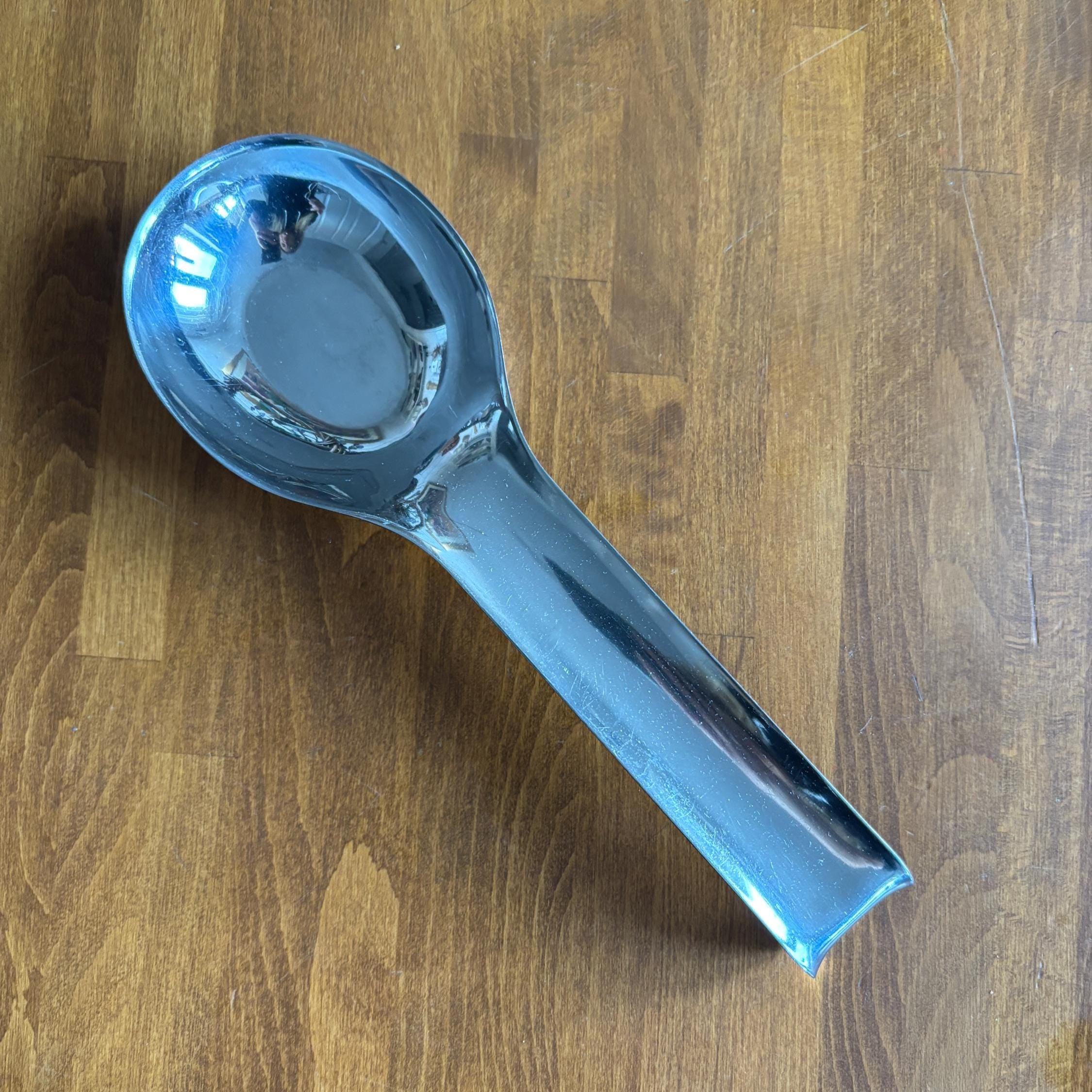 Cose Casa INOX 18/10 Stainless Steel Spoon Rest - Modern Italian Kitchenware