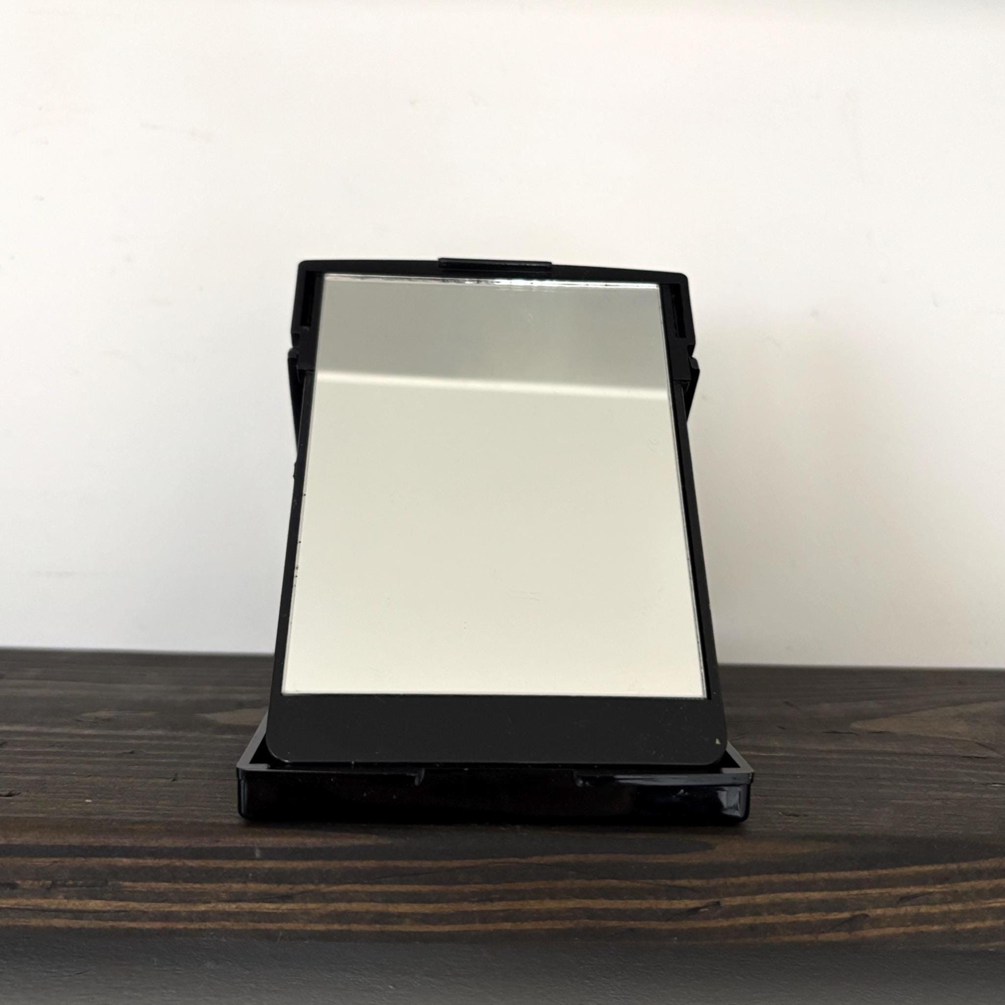 Vintage Japanese Folding Vanity Mirror | Bamboo Design | TAKE Japan Art Collection 1970s–90s | Plastic
