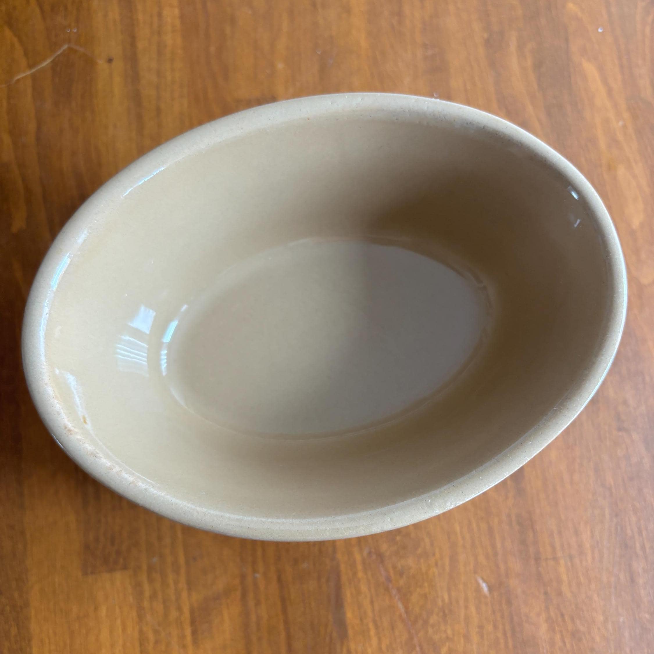 Vintage Mason Cash No.3 Oval Baking Dishes Set of 4 English Stoneware Cane Glaze