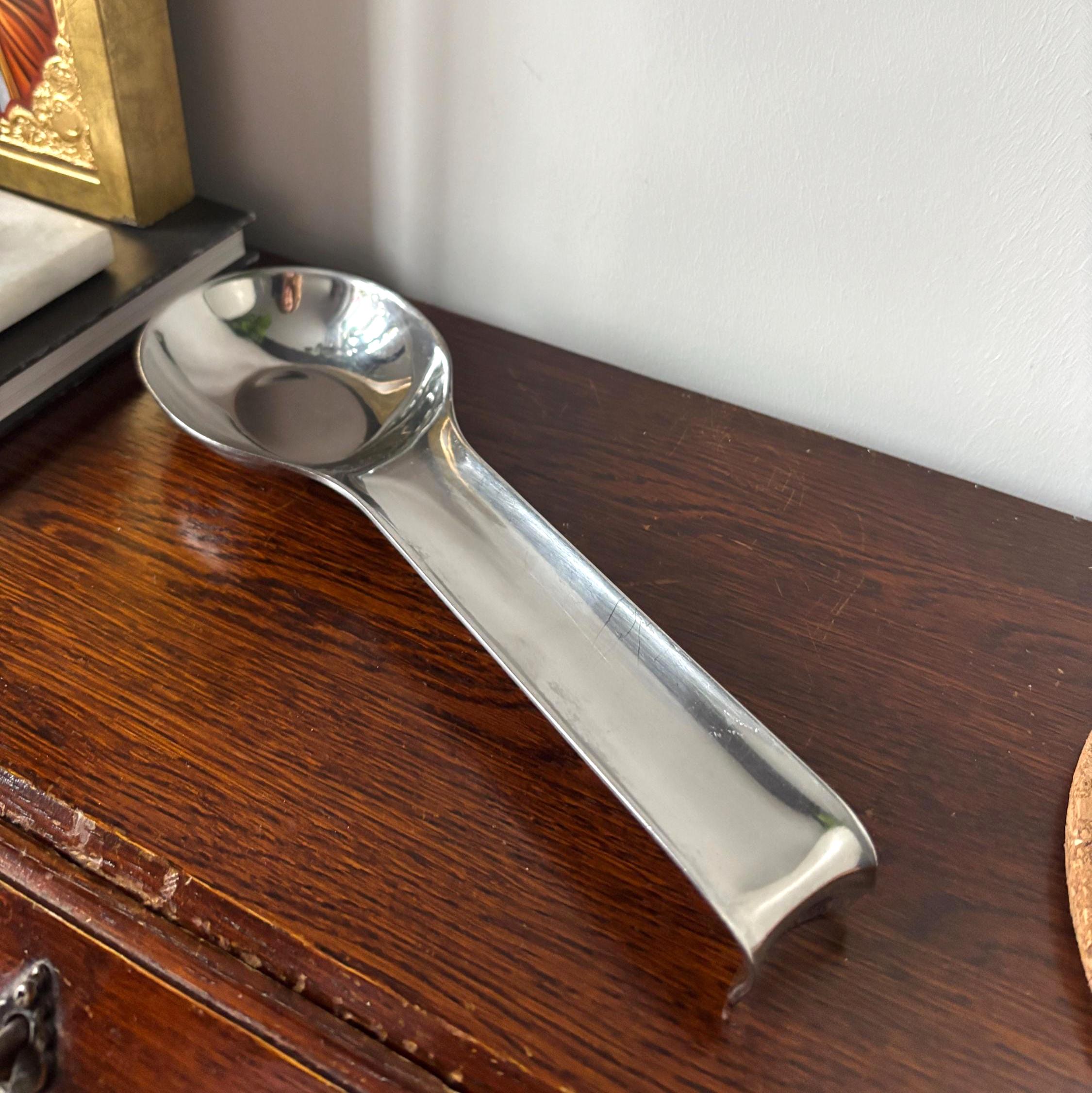 Cose Casa INOX 18/10 Stainless Steel Spoon Rest - Modern Italian Kitchenware