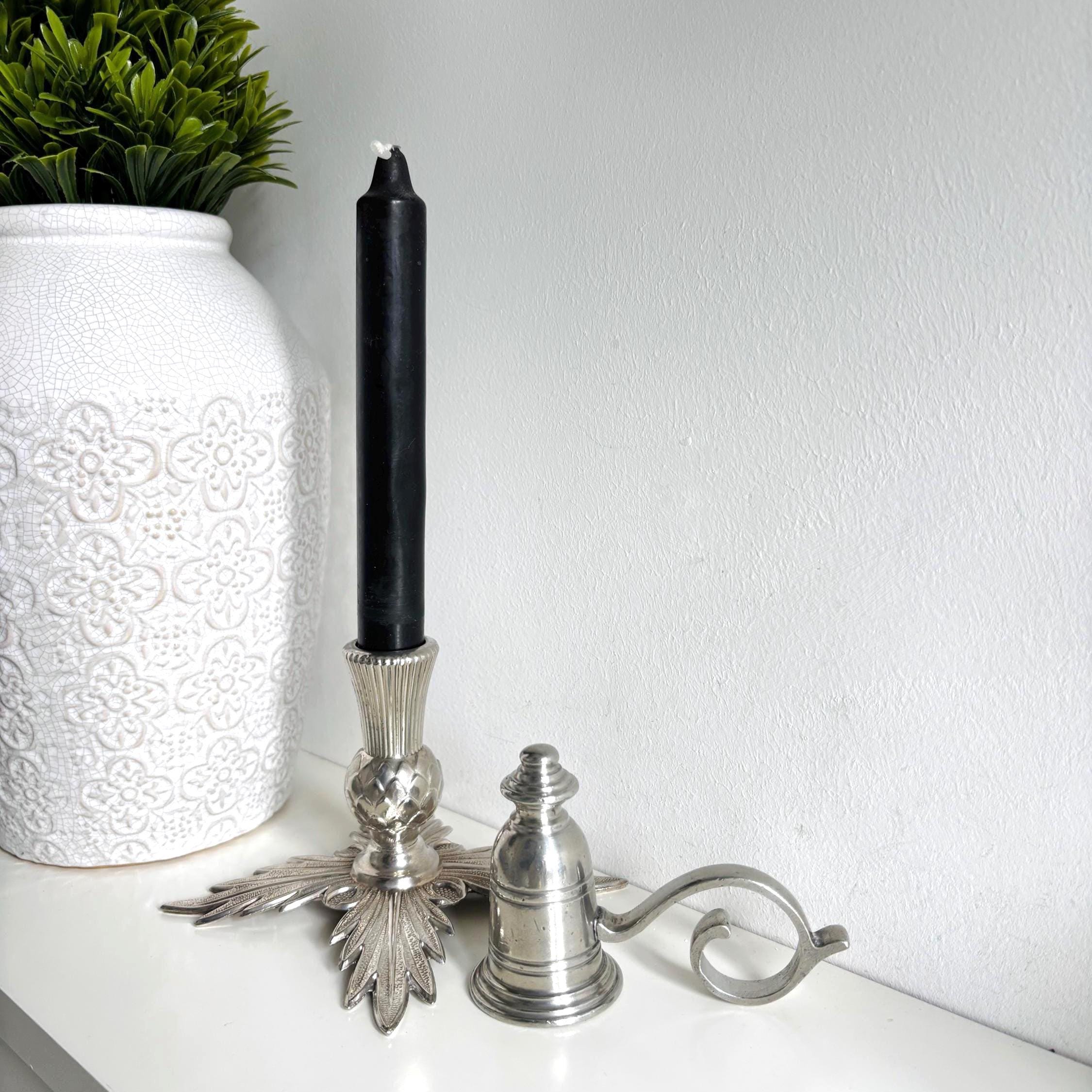 Vintage Ianthe Silver Plated Candle Holder | Made in England