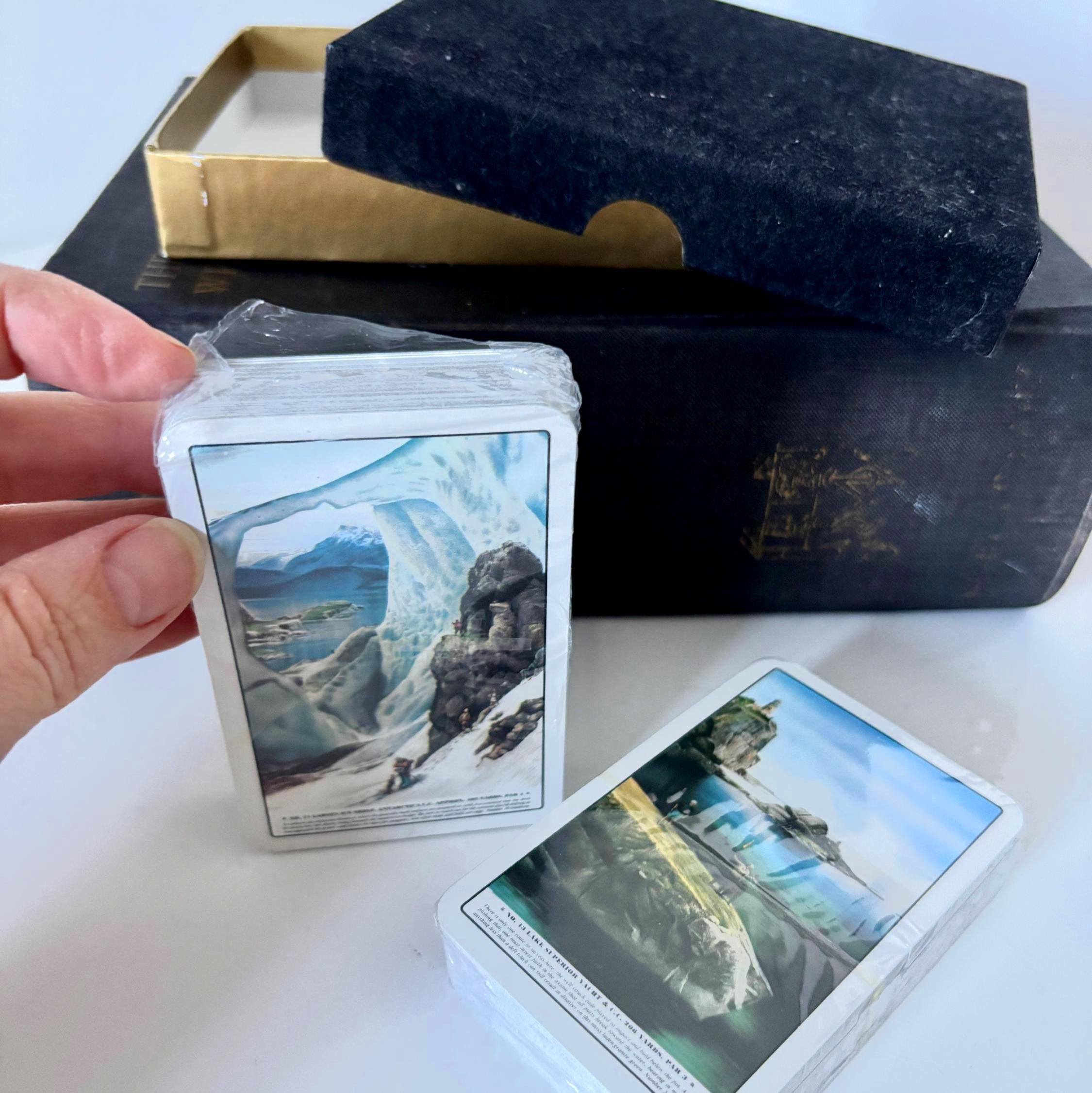 Vintage Infamous 18 Golf Playing Cards Loyal Chapman Impossible Golf Holes Collector Set