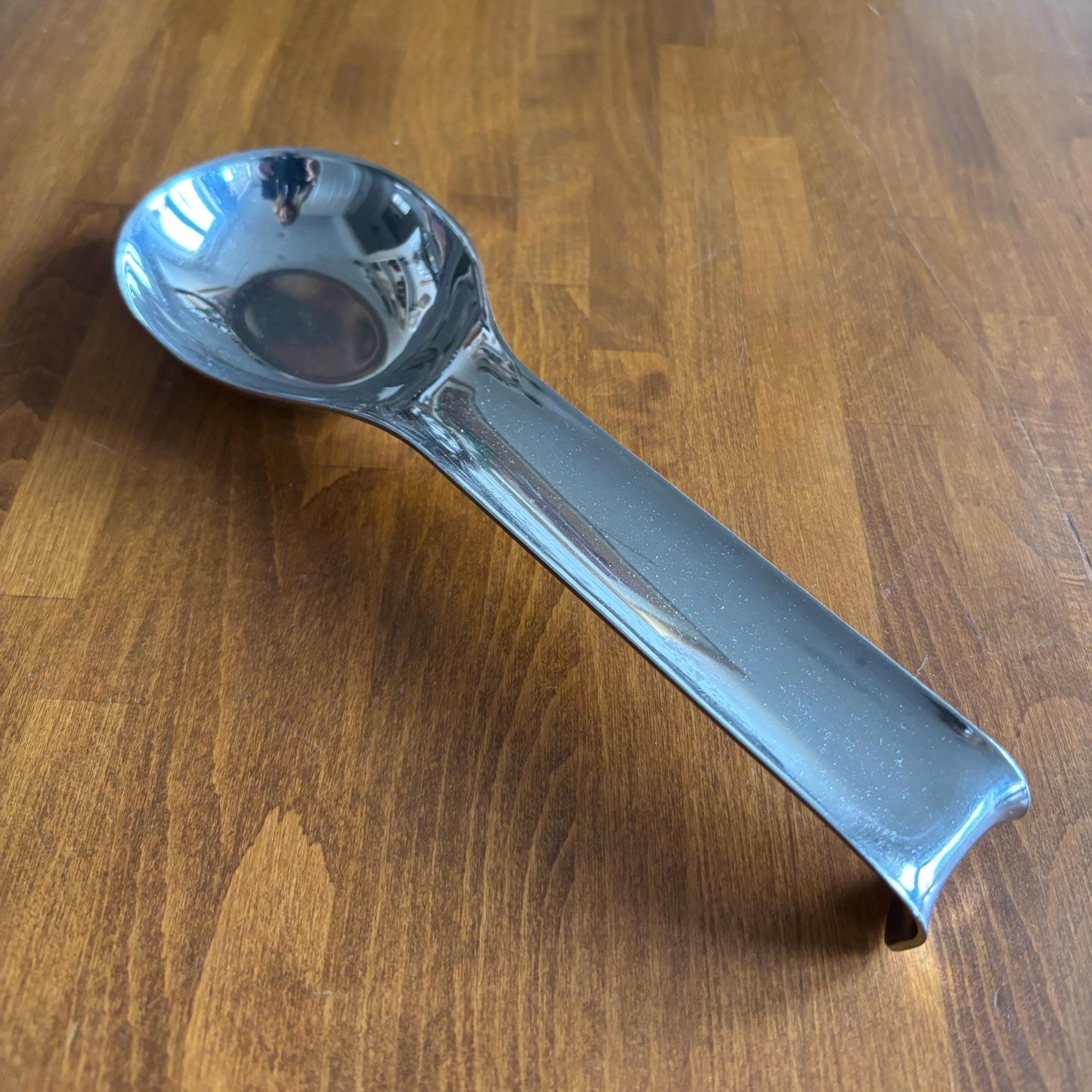 Cose Casa INOX 18/10 Stainless Steel Spoon Rest - Modern Italian Kitchenware