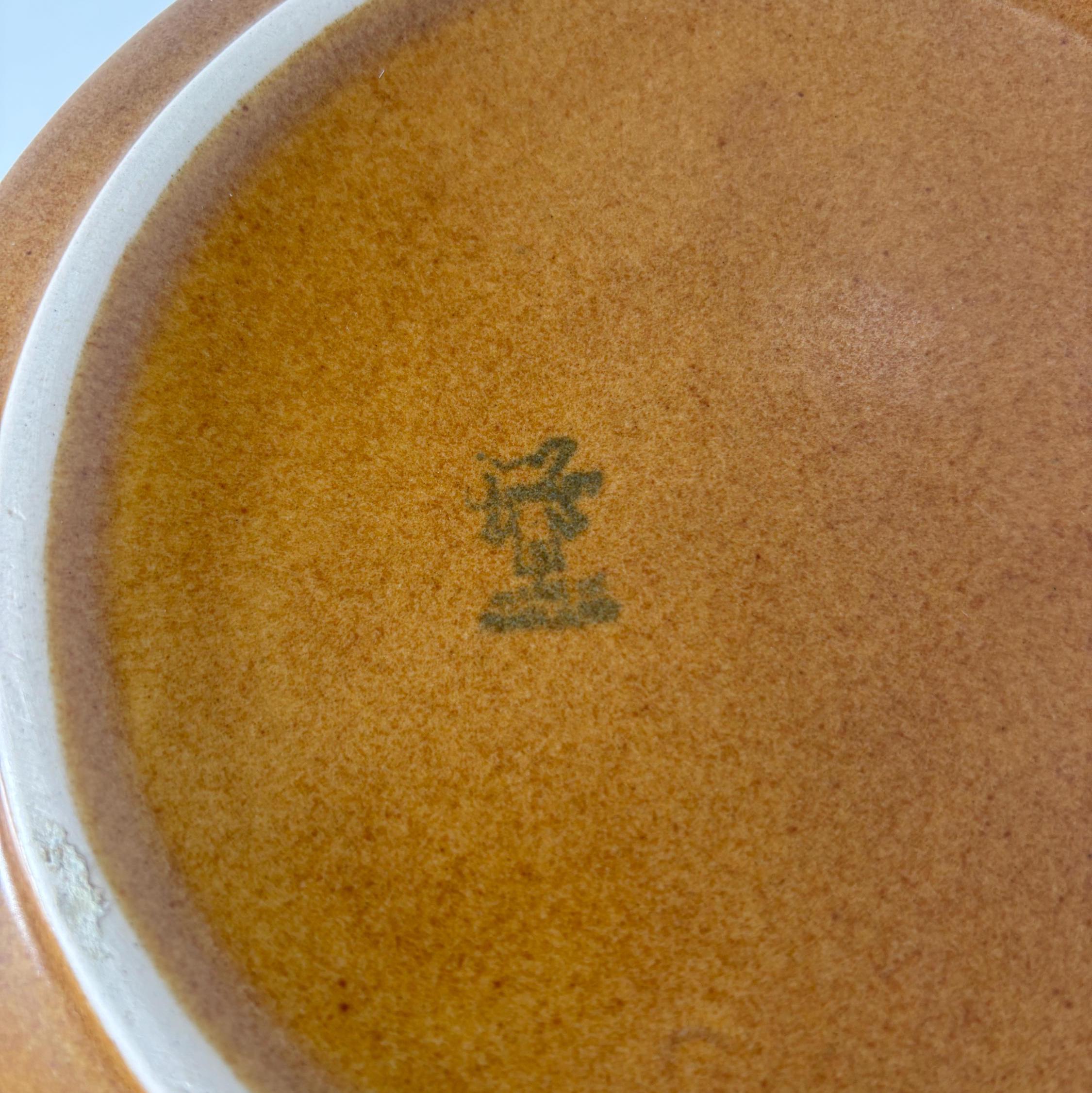 Vintage Denby Langley Canterbury Stoneware Serving Dish Brown Ribbed Mid Century Casserole Bowl