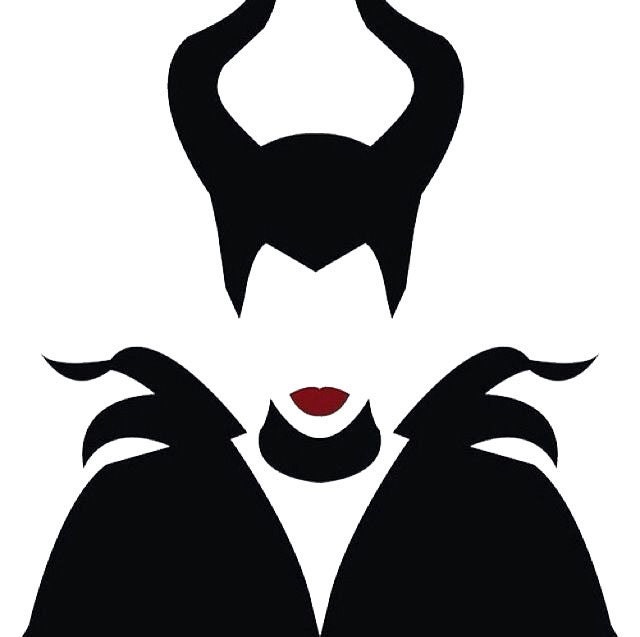 Maleficent Svg Pdf Eps Png Dxf Jpg Digital Instant Download | Etsy