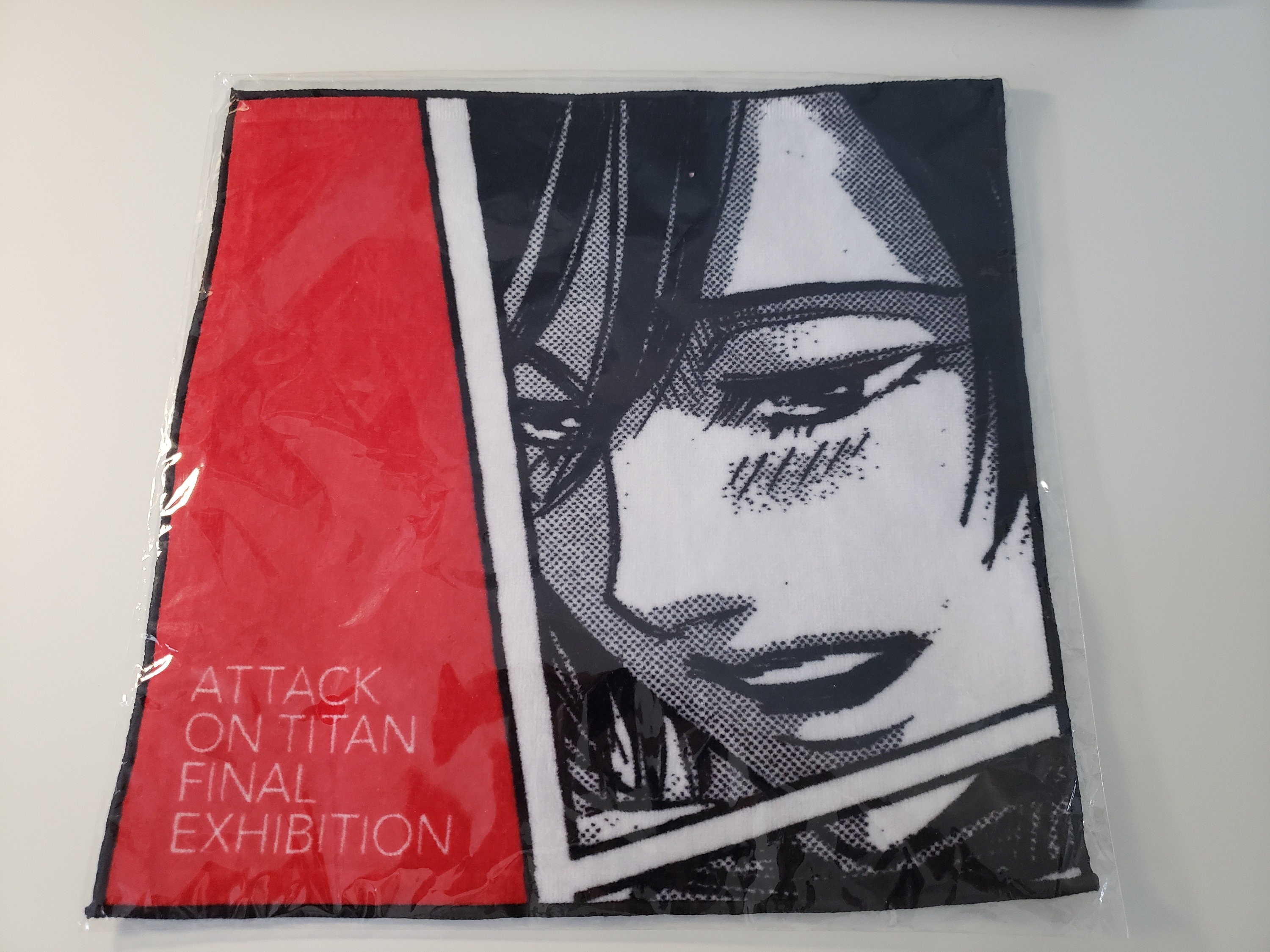 Shingeki no kyojin Mikasa Ackerman Towel Microfiber Bathroom Shower Facecloth 