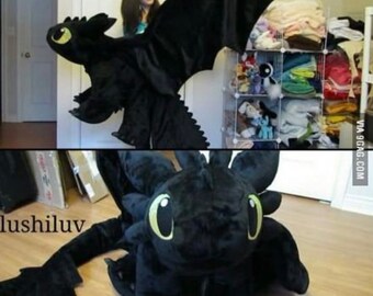 diy toothless plush