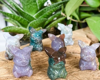 Pikachu OceaanJaspis Kristal | Kristalsnijwerk | Pokemon Kristal