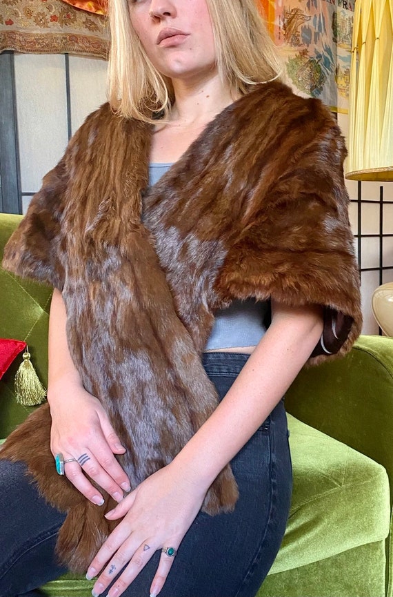 Vintage Fur Stole