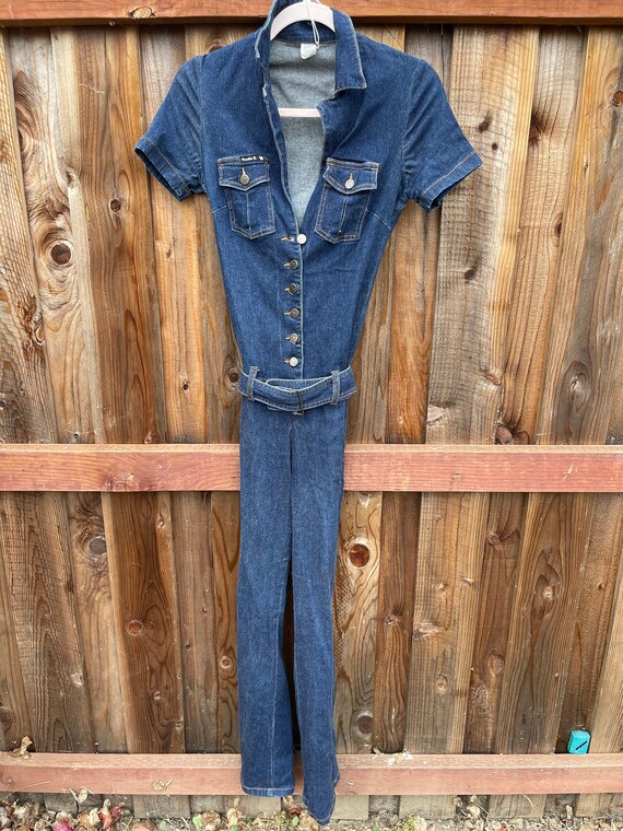 Vintage Y2K 90s JLo Jean Dark Denim Frankie B Farr