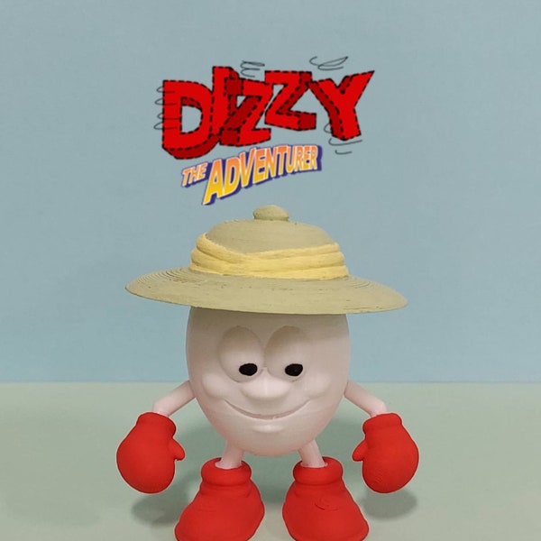 Dizzy the Adventurer ( Prince of the Yolkfolk ) Custom Figure