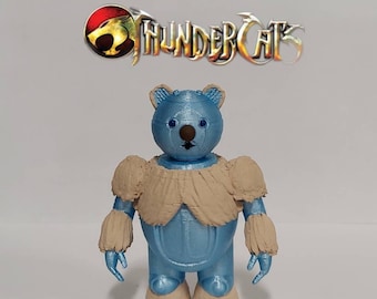 Figurine Vintage Thundercats - Wily Kat - LJN 1986 - Fabriquée En France